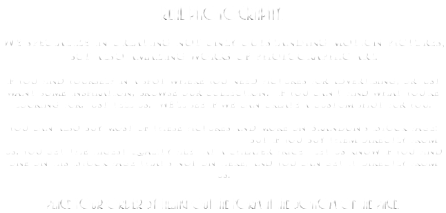 Real Photography. We specialize in creating not only outstanding motion pictures,
but also amazing works of photographic art. If you find yourself in a spot where you need pictures for advertising, or just want some inspiration, browse our collection. If you can't find what you're looking for, just tell us. We'll see if we can create a custom shot for you. you can also buy most of these pictures and more on Brandon's iStock page: www.istockphoto.com/brandonkauffman, but if you buy them directly from us, you get the higest quality file - at a cheaper price - let us know if you find one on his iStock page that's not on here, and you can get it directly from us. place your order by filling out the form at the bottom of the page.